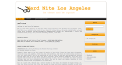 Desktop Screenshot of la.nerdnite.com