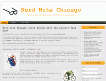 Tablet Screenshot of chicago.nerdnite.com